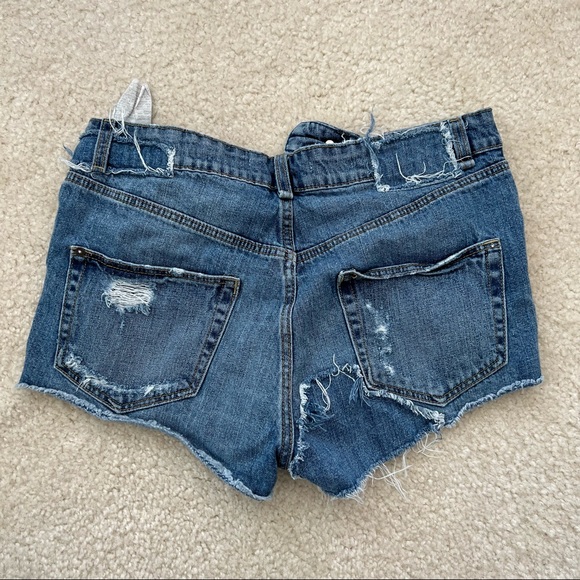 Zara Denim Short Size 2 - Picture 2 of 2